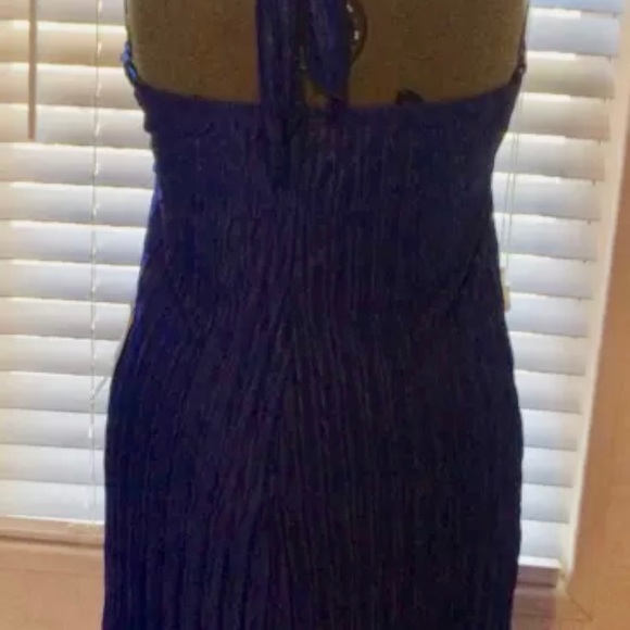 Jodi Kristopher Blue Dress 
Size Large (12-14) - Picture 2 of 4